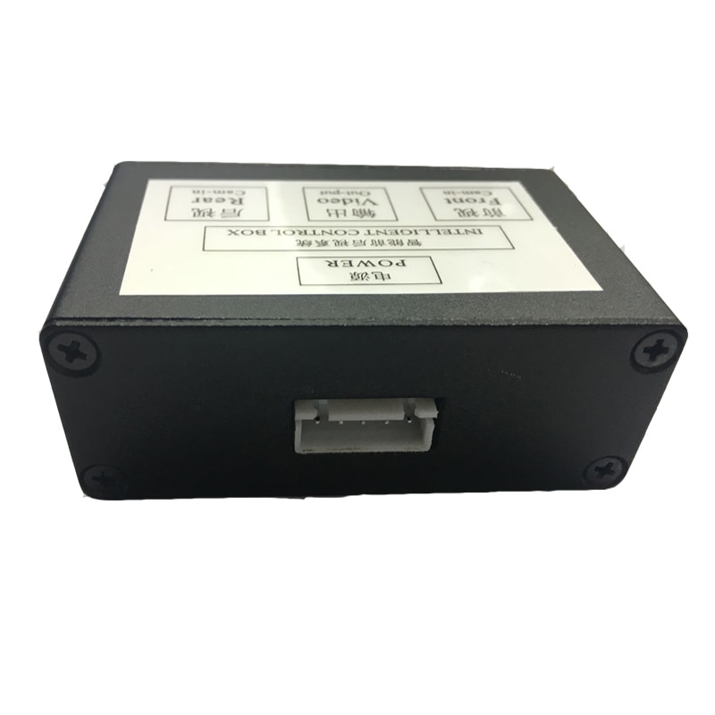 Two Cameras Image Switch Control Box for Front View / Rear View Parking System Video car dual cameras switch control two channel