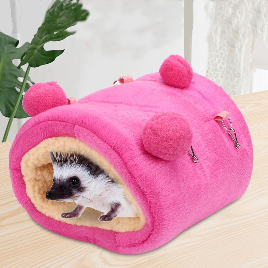 Thicken Mini Flanellen Huisdier Hamster Warm Hangmat Opknoping Slapen Nest Huis Swing Bed voor Eekhoorn Egel Hamster
