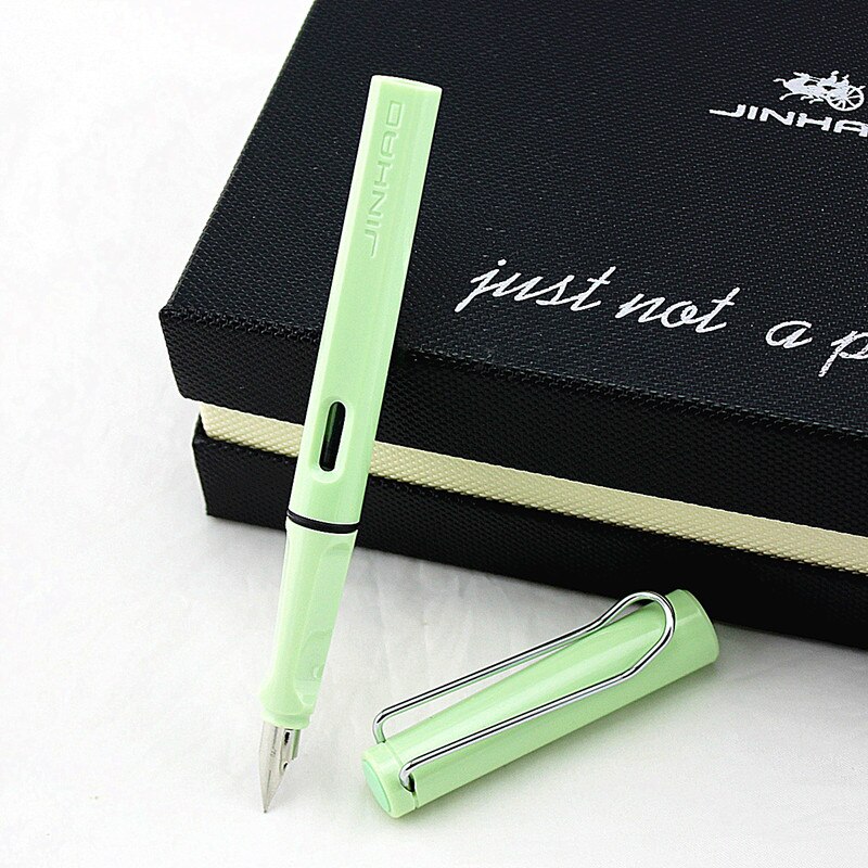 Jinhao Fountain Pen Set Ink Color Pen Case Series Student Stationery Fountain Pens 0.38mm nib