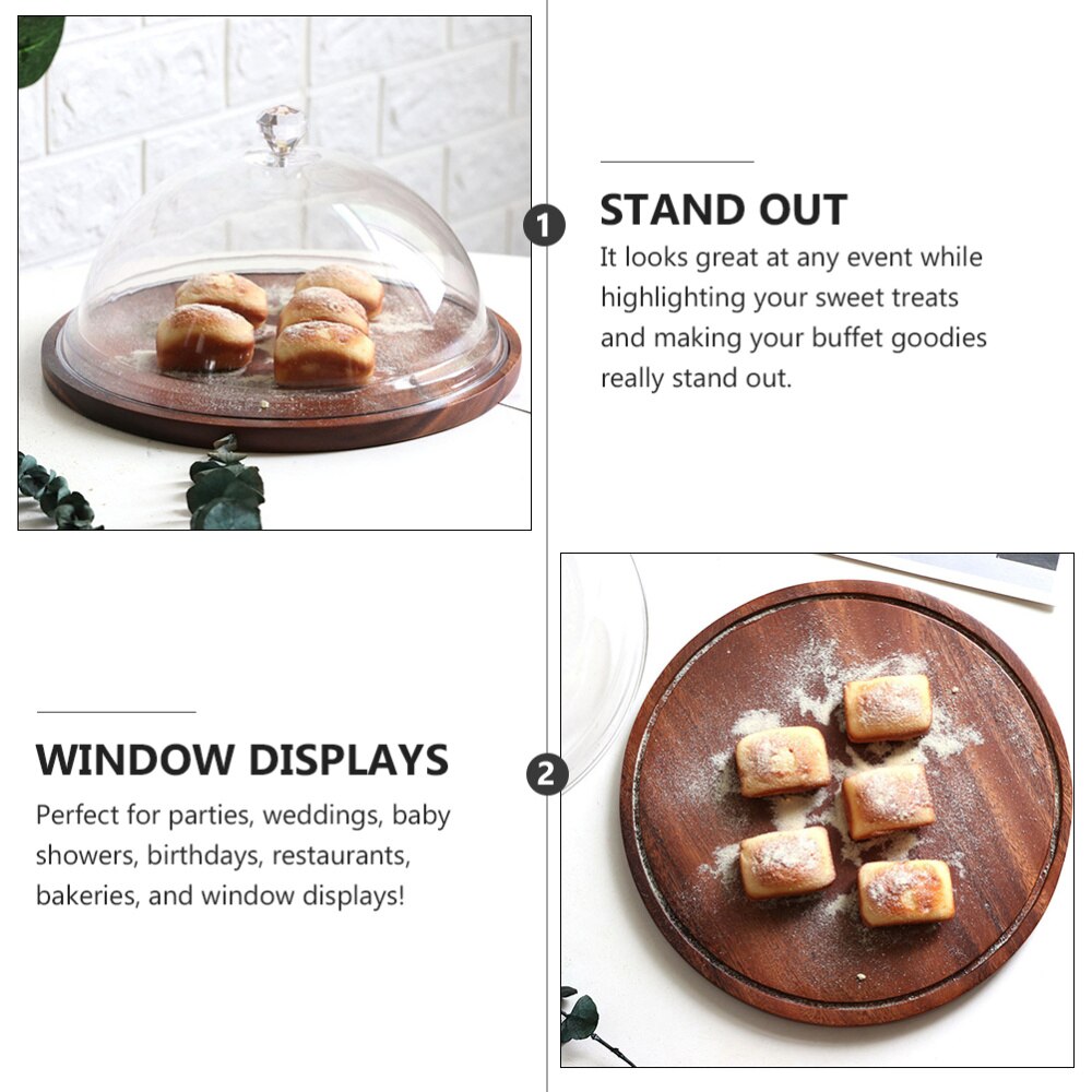 1 Set Van Lade Delicate Premium Nuttig Duurzaam Dessert Opbergvak Cake Display Plaat Brood Lade Voor Winkel Thuis Party