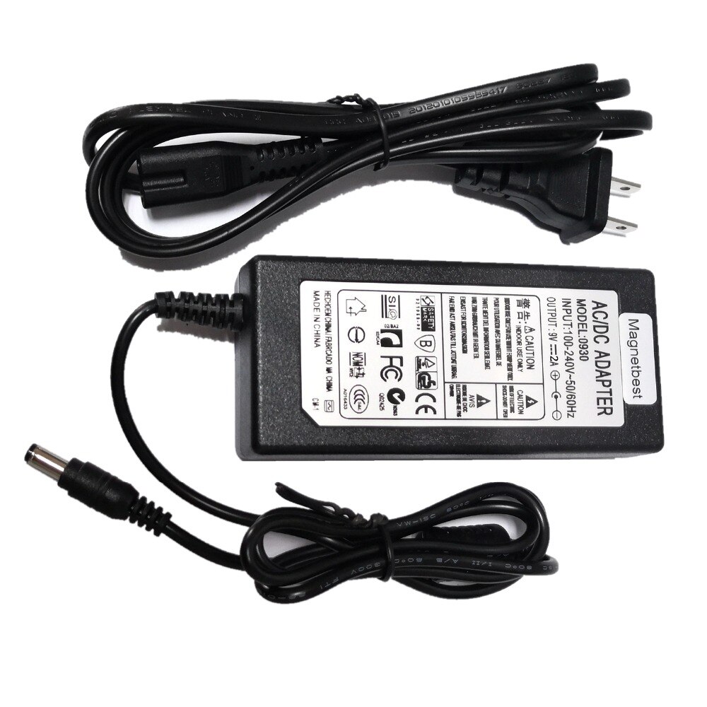 9V 2A Replacement AC DC Adapter Charger for Roland PSB-1U Drum Piano Keyboard GW7 GW8 Synthesizer Adapter Power Supply