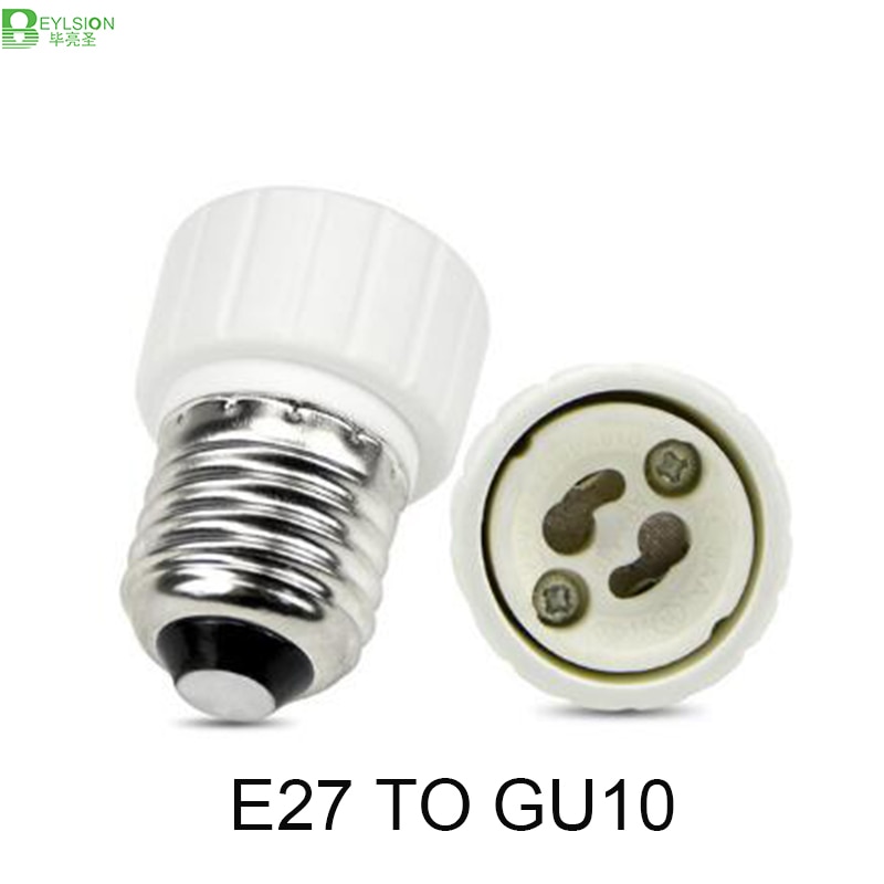 BEYLSION E27 om GU10 Converter LED Light Lamp Adapter Adapter Schroef Socket keramische materiaal E27 OM GU10 SOCKET LAMP BASE