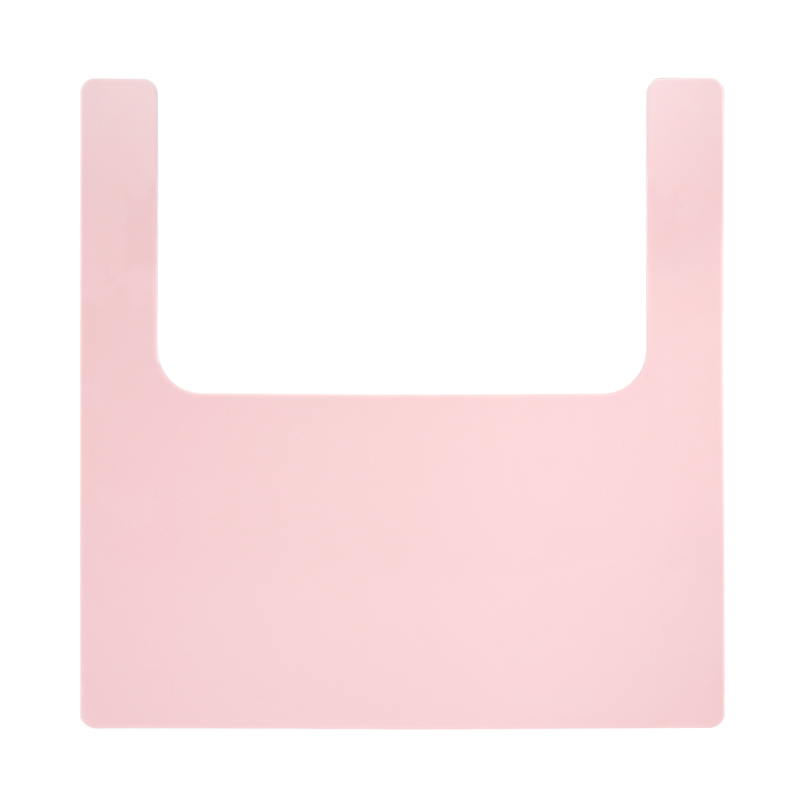 Mantel Individual de silicona para bebé, alfombrilla para mesa, vajilla de alimentación para niños, suave, fácil de limpiar, Color sólido: A-blush pink