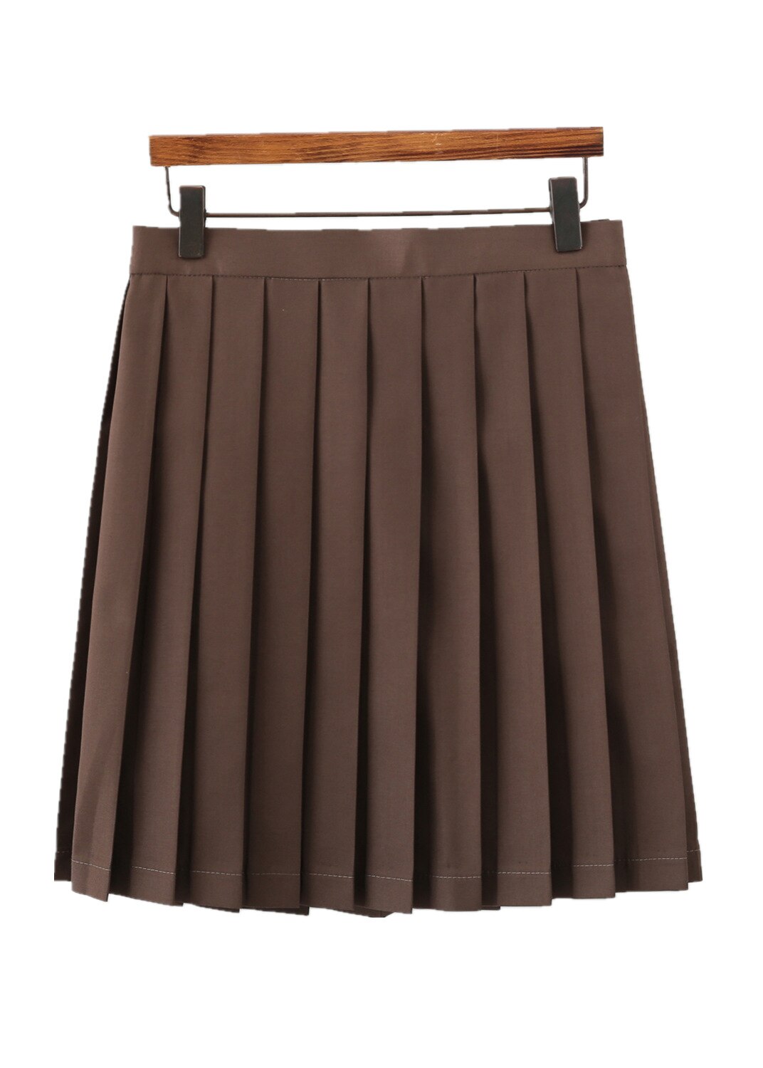 Uniforme JK de talla grande para niñas, uniformes de Escuela Japonesa bordados, trajes de marinero de manga larga para mujer: Skirt / S