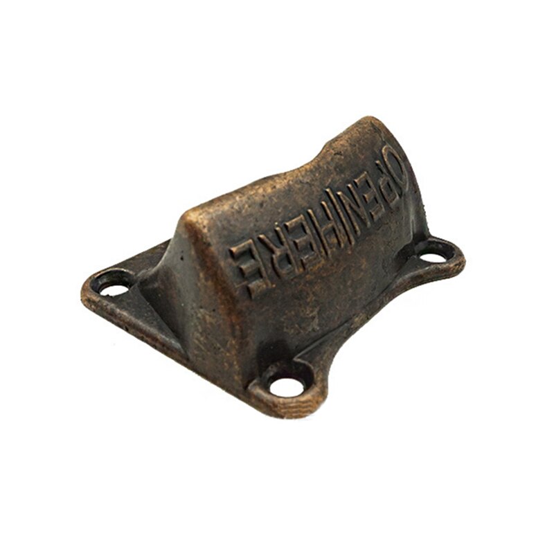 Bague Décapsuleur Style Pur Cuivre Bronze Fixé Au Mur En Métal Bière Bouteille De Vin Bouchon Ouvre-bar Bar Cuisine Outil Directe: 4