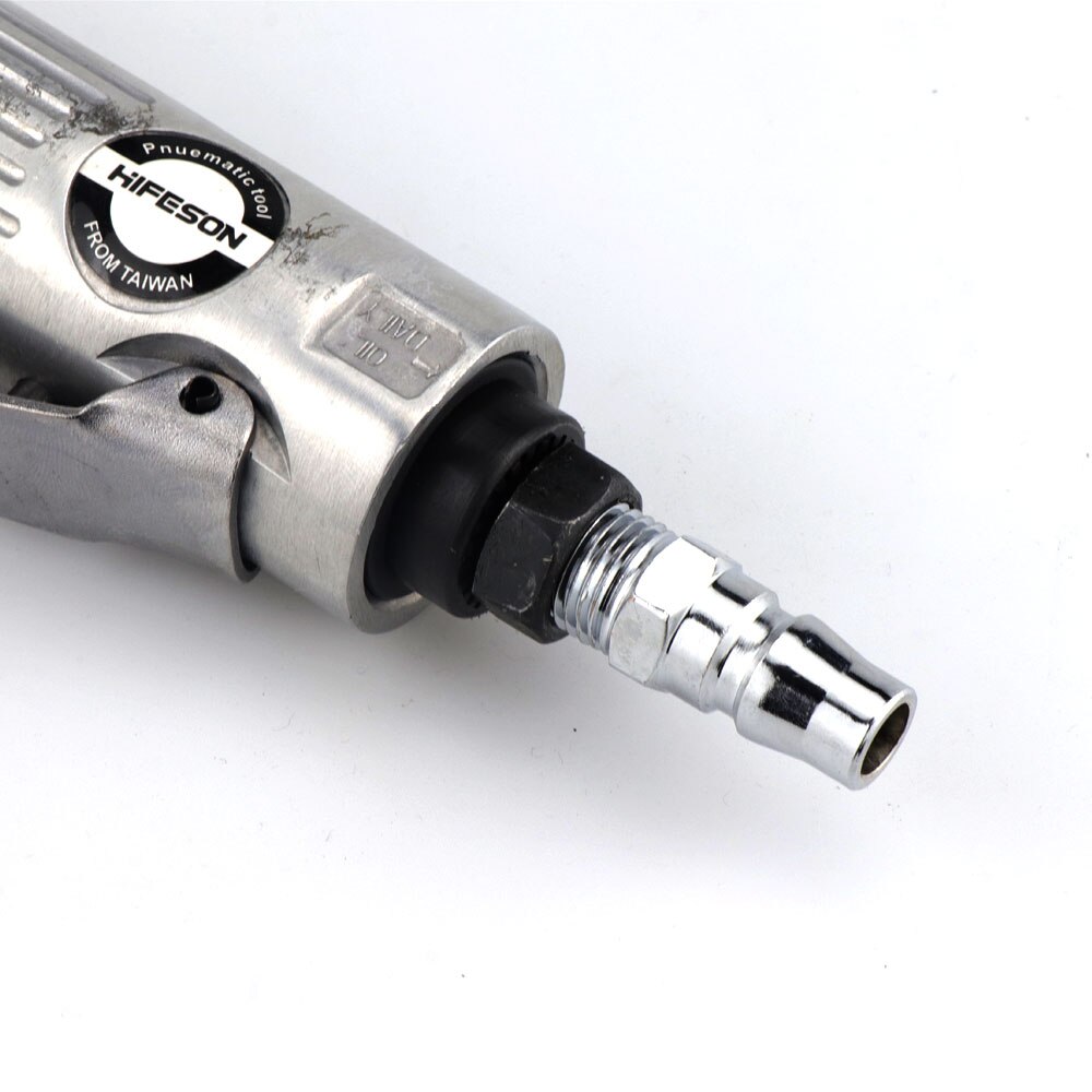 Elleboog Pneumatische Boor 1 / 4 "Vooruit En Achteruit Speed Reguleren Gear Roeren Boormachine Slijper 0.5-6.5Mm