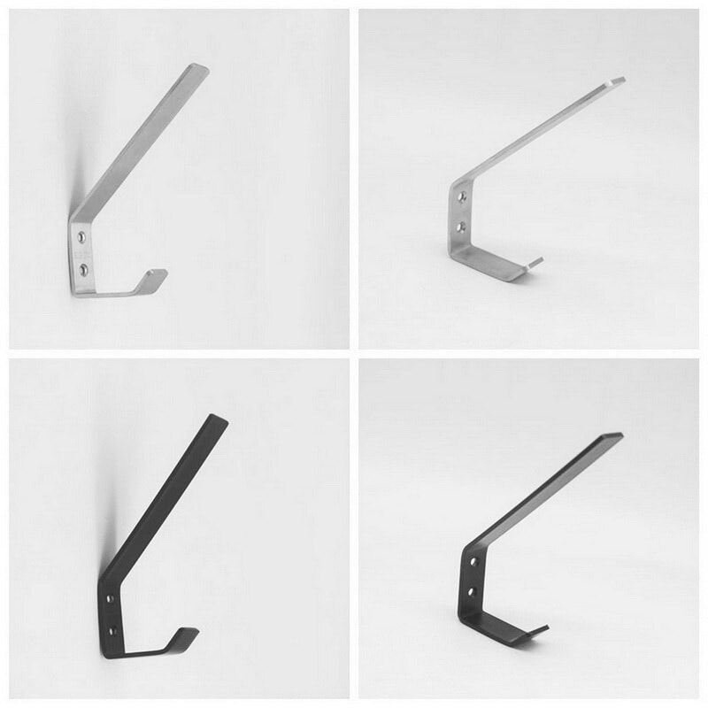 Helmet Hook 2Pcs Motorcycle Helmet Holder Hook Jacket Hanger Home Luggage Hook Multipurpose Wall Mount Rack For Cabinet Door