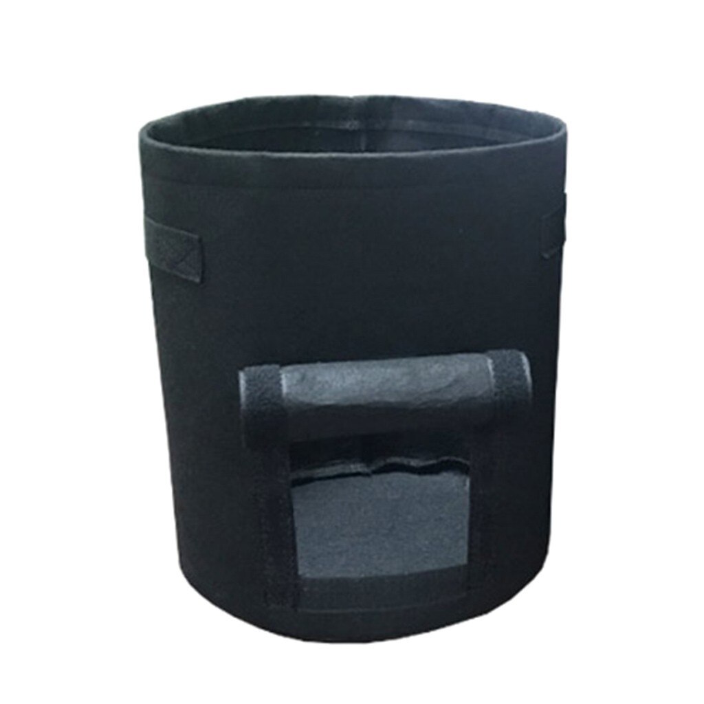 Plant Grow Bags Farm Home Garden Potato Cultivation Planting Pot Planters Greenhouse Vegetable Moisturizing Vertical Growing Bag: BK