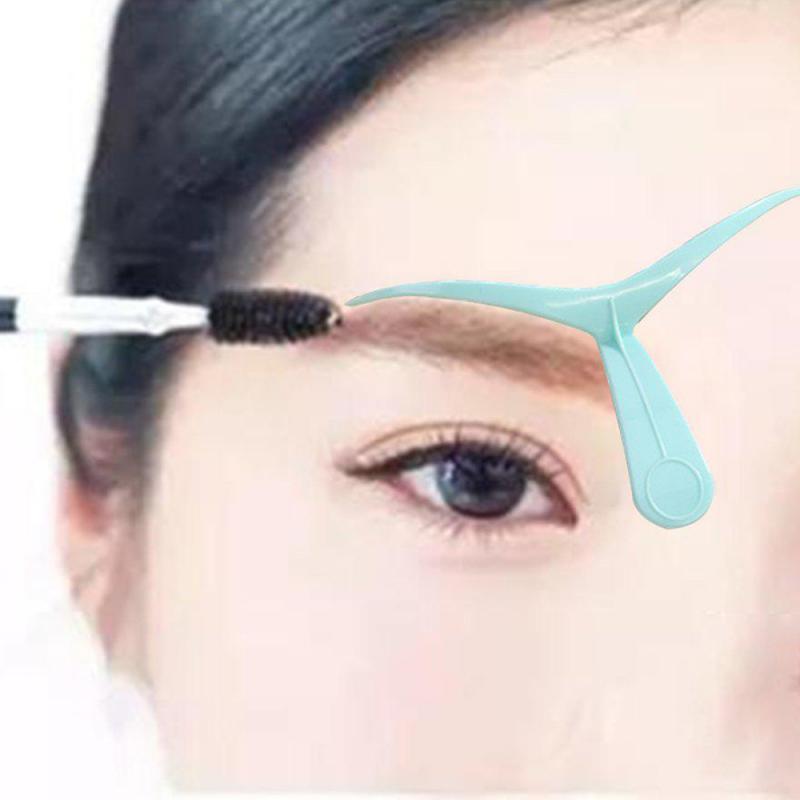 Stéréo Correct muguet modèle sourcil façonnage carte outil yeux sourcils Guide modèle maquillage à réaliser soi-même outils
