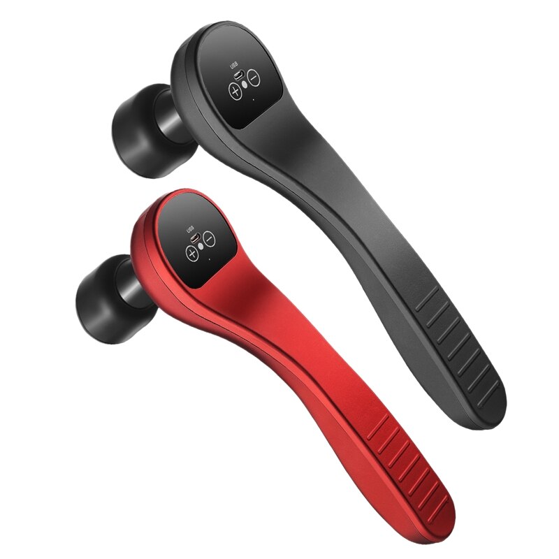 Mini Electric Massager Muscle Massager Head Vibration Massager Relax Deep Tissue Slimming Fascial Tools USB
