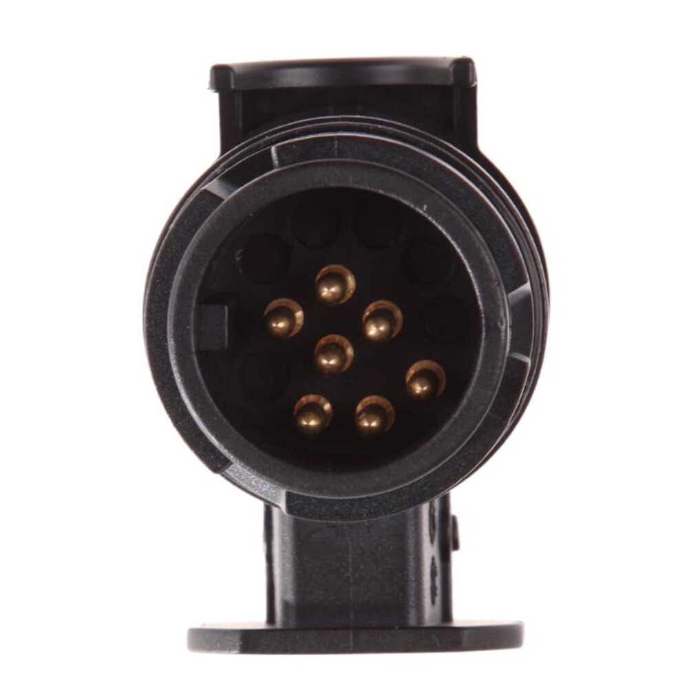 Durable 13 To 7 Pin Trailer Adapter Trailer Wiring Connector Socket Plug 12V Remolque Trailer Car Truck Caravan Accessories