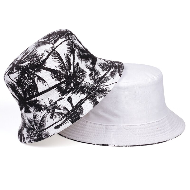 summer cotton bucket hat zebra Striped print Fisherman Hat Hip Hop outdoor travel panama hat Sun hat for men Women: 4