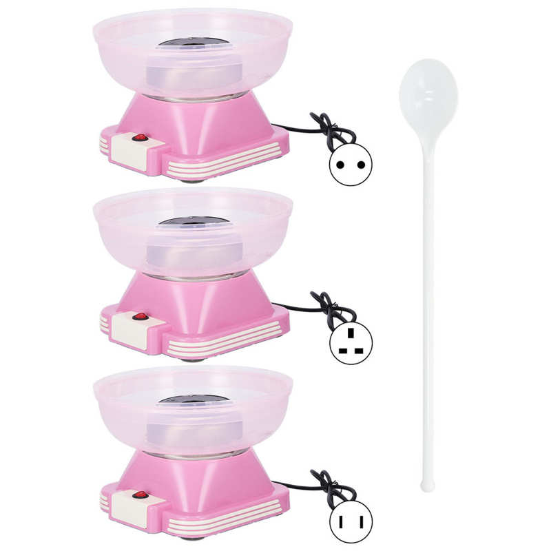 Cotton Candy Floss Maker Non-Preheating Electric Hard Candy Home Made Candy Floss Machine for Birthday Party
