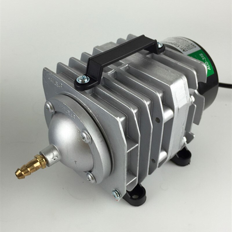 25W/35W/45W 220V Electromagnetic Air Compressor Pump Oxygen Aquarium Fish Pond Compressor Hydroponic Air Aerator Pump