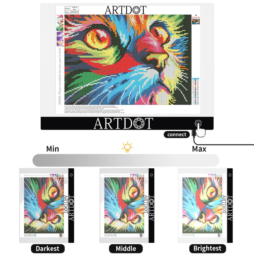 Diamond Painting A3/A4/A5 Led Light Pad Board for Diamond Art Painting Tools Led Lamp USB Powered Diamond Embroidery Tool