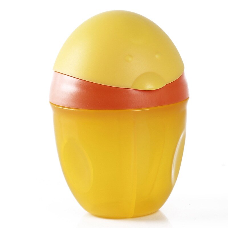 Bærbar madboks babyfodring mælkepulver dispenser container tegneserie enkelt gitter rum spædbørn mad opbevaring butik