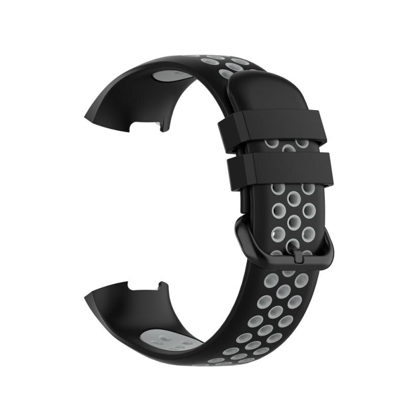 SDual-color Silicone Strap For Fitbit Charge 4/3 SE Smart Watch Band Smart Bracelet Fitbit Charge4/3 Wristband For Women Men: 06