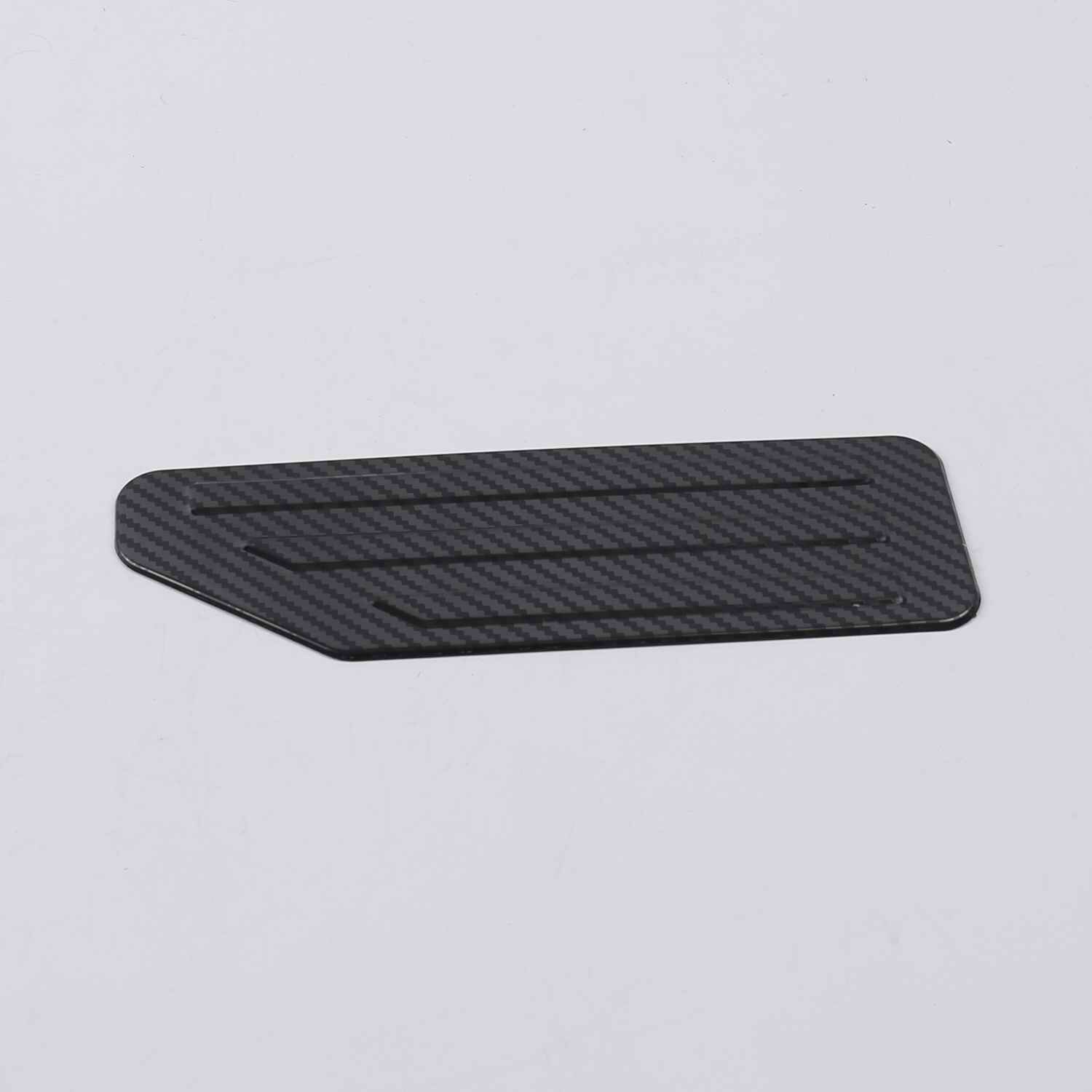 For Nissan Altima Teana Stainless Steel Foot Rest Pedal Cover Trim Plate Decoration Interior Stickers Accessories: Steel  Carbon Fiber