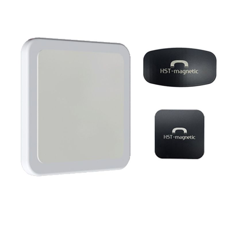 Universell magnetisk ställning klistermärke mobiltelefon hållare kort surfplatta väggfäste bil hemmakontor gym för iphone ipad pro air: W
