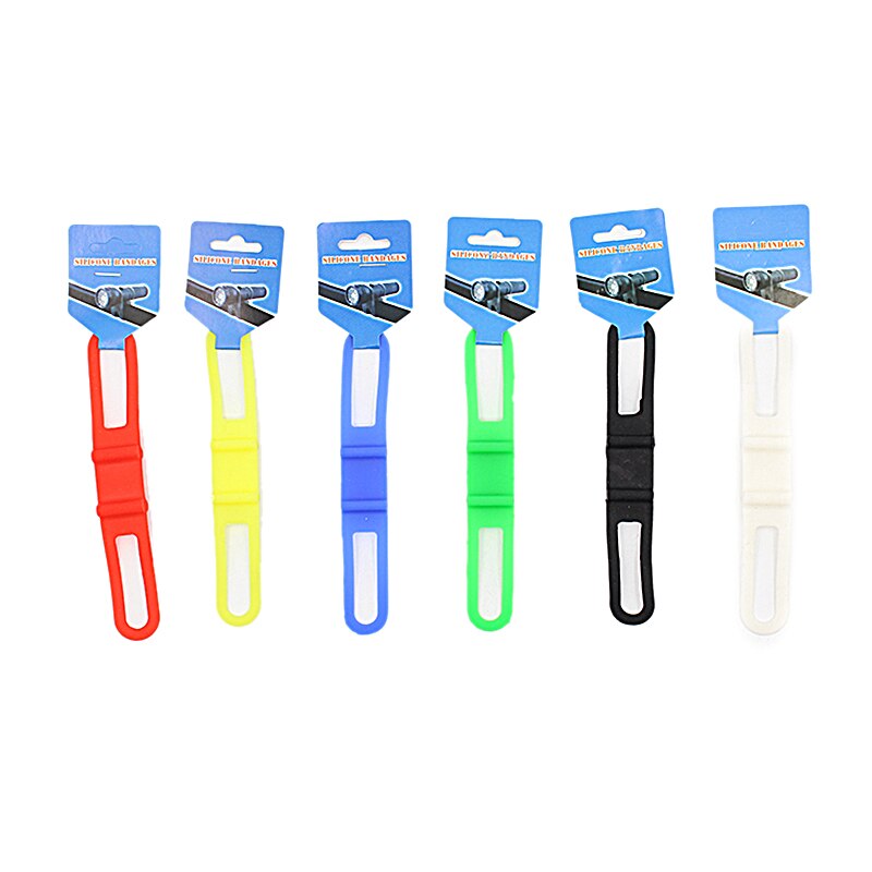 Riem Gesp Sluiting Fiets Accessoires Fietsen Universele Fiets Zaklamp Siliconen Handvat Bar Houder Fietsstuur Tape