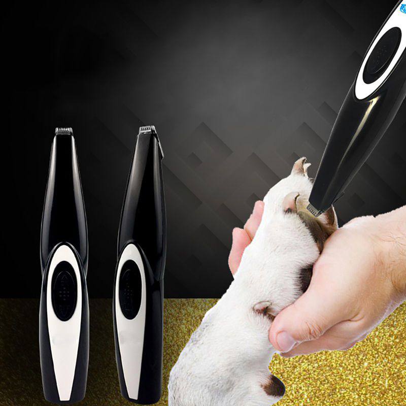 Professionele USB Hond Trimmer Scheerapparaat Pet Grooming Tool Hond Tondeuse Dierbenodigdheden Batterij Hond Tondeuse Met Groomer