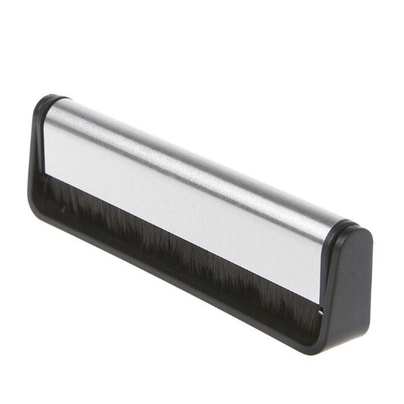 Vinyl Record Cleaner Vinyl Antistatic Carbon Fiber Record Dust Cleaner Brush and Stylus Brush Turntable Fibre Cleaning Carbon F