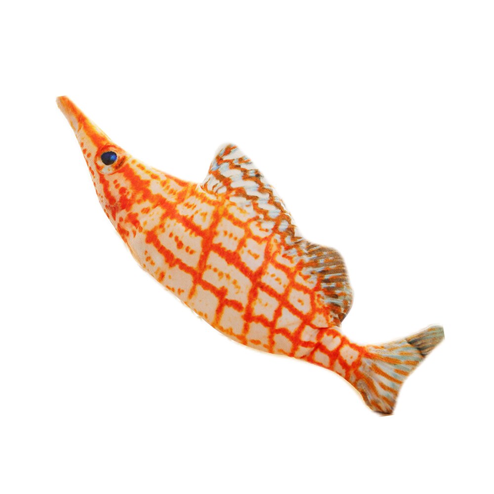 poisson électrique chat jouet réaliste en peluche mobile poisson cataire Kicker jouets électrique poisson jouet avec câble USB: B