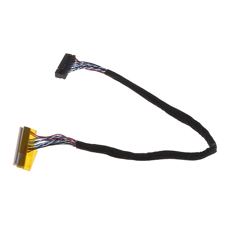 Cable LVDS Universal FIX 30 Pin 1Ch 6bit 26cm para Panel LCD de 14,1-15,6 pulgadas, ,