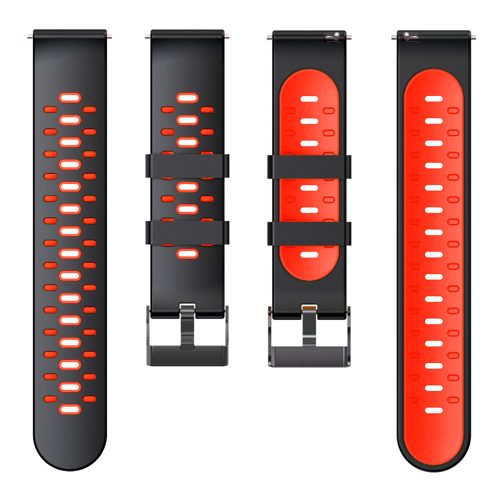 22mm Sport Silikon strap für Xiaomi Mi Uhr Farbe Sport Wristbelts Sport Armband für Mi Uhr Farbe 2 Ersatz uhrenarmbänder