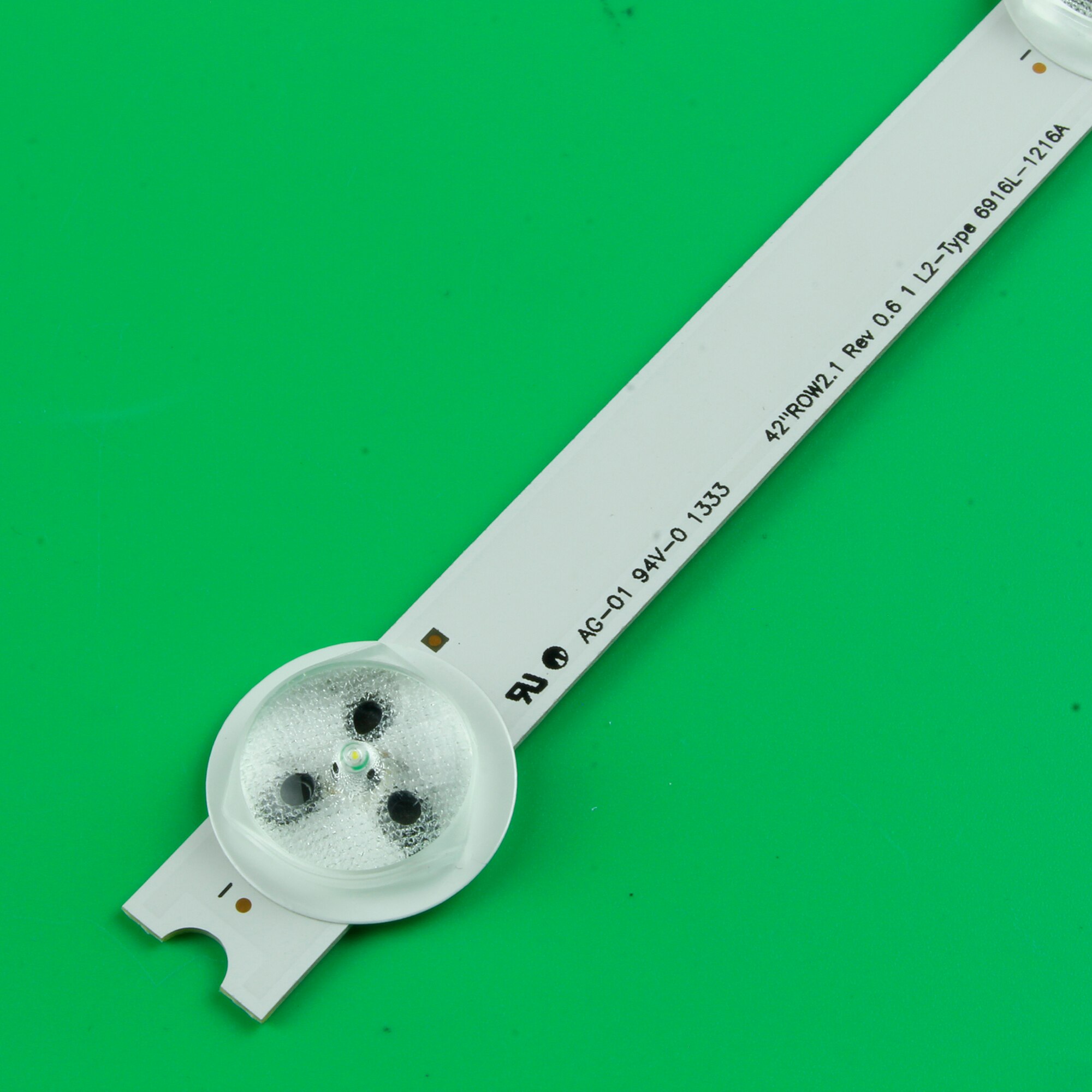 Tira de luces LED, accesorio para LG 42LA620S 42LN570S 6916L-1214A 6916L-1215A 6916L-1216A 6916L-1217A 6916L-1385A 6916L-1386A 6916L-1387A 6916L-1388A