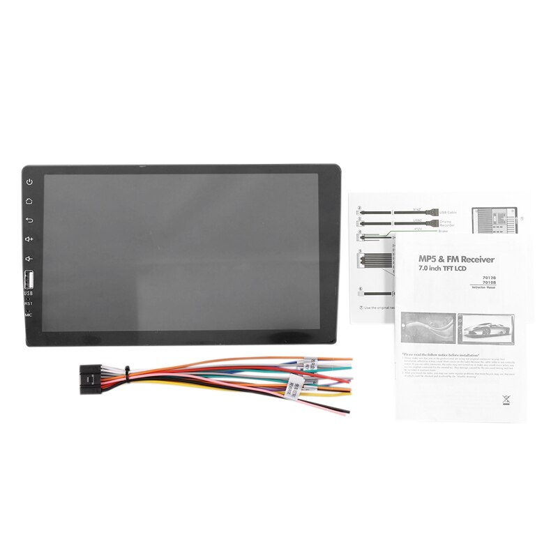 9 Inch 1Din Car MP5 Player 12V Car Radio 1024X400 HD Digital Touch-Sn FM Radio Bluetooth USB AUX Mirror Link