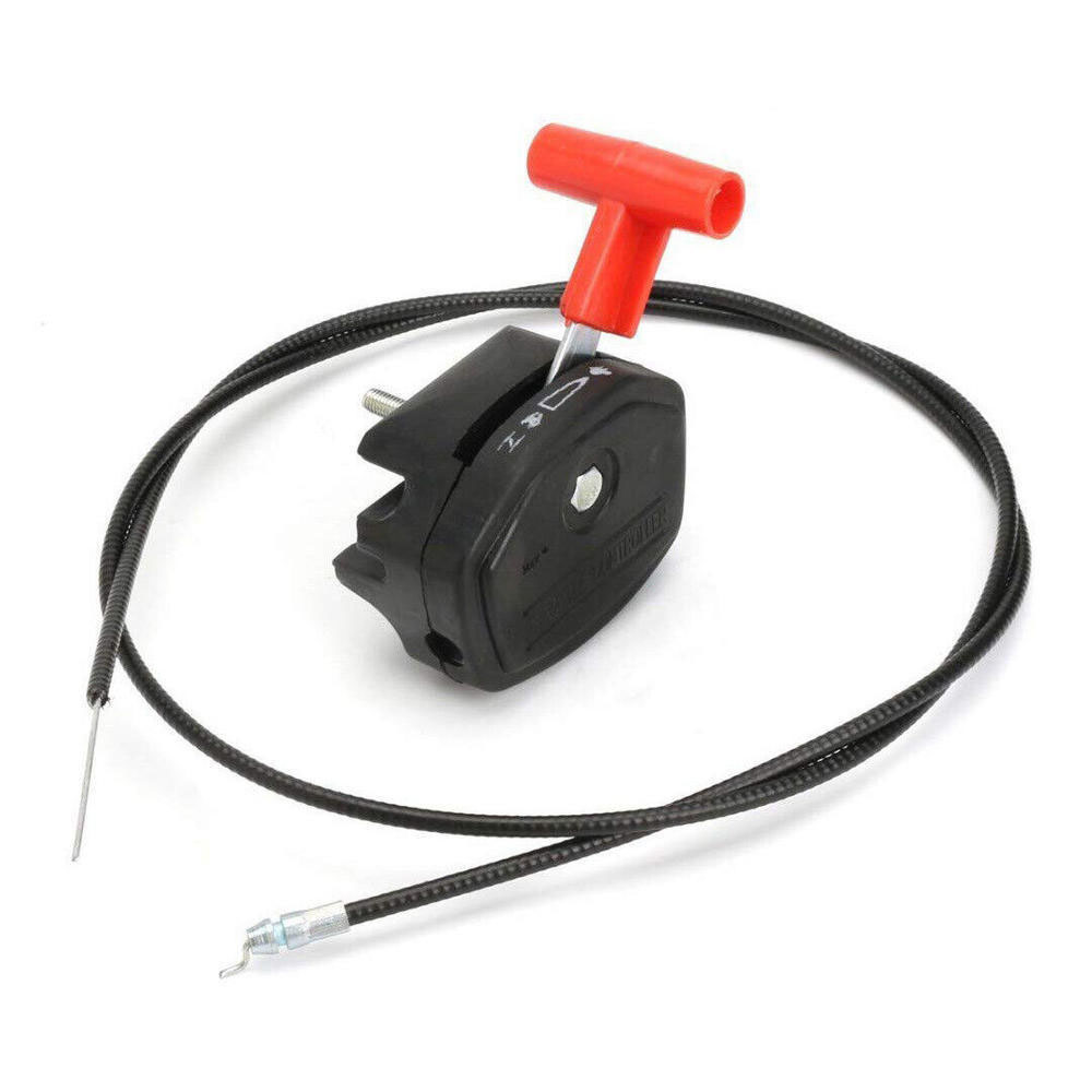 Boîtier de Contrôle de Carburant pour Tondeuse à Gazon de Jardin, Câble Portable à Propulsion Manuelle