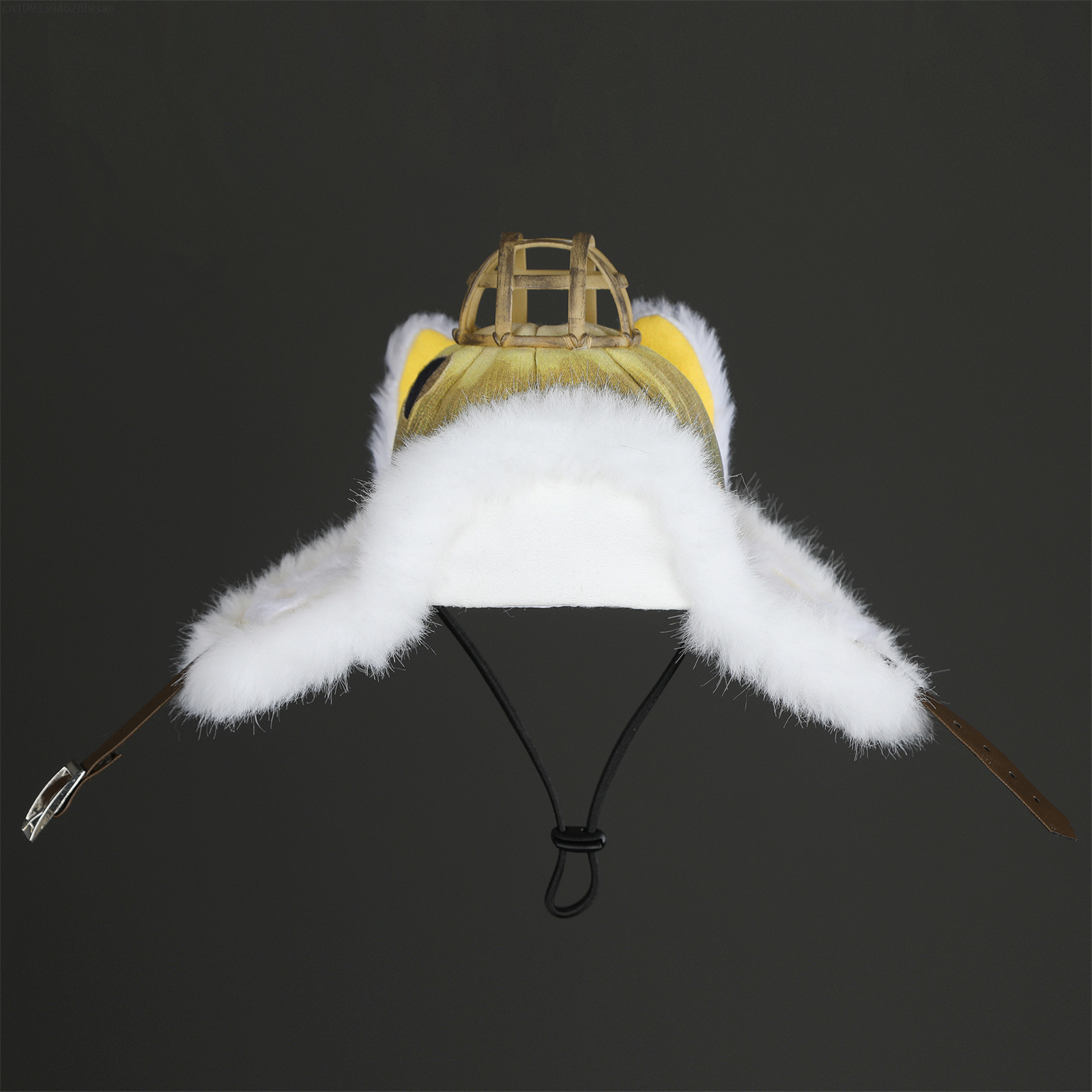 Cappello per animali domestici per gatti Gioco cosplay Cappello per travestimento Peluche peloso Palico Cap Puntelli Puntelli per costumi di carnevale per feste di Halloween