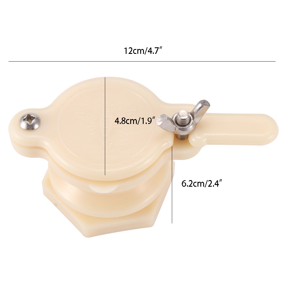 Extractor de válvula de compuerta de miel de abeja, herramienta de embotellado de apícola, buen sello, reutilizable, duradero, práctico, Herramientas de Apicultura