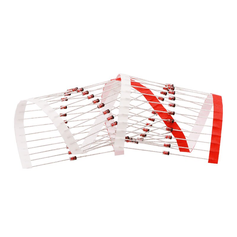 20 piezas rectificador diodos 1N4001 1N4002 1N4003 1N4004 1N4005 1N4006 1N4007 50V 100V 200V 400V 600V 800V 1000V ¿-41 1A 1N400