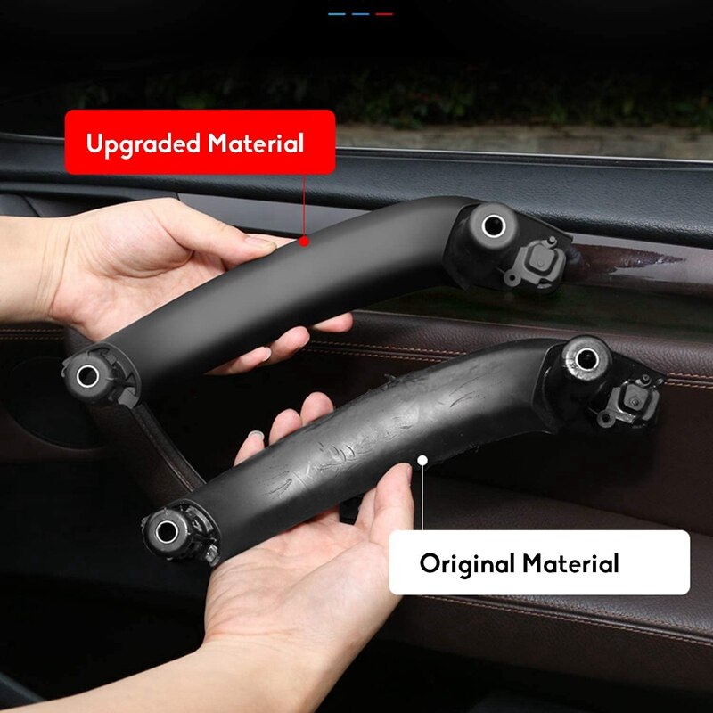 Rivestimento interno della maniglia di trazione della portiera interna dell'auto per-Bmw F25 F26 X3 X4 2011-2017, lato anteriore e posteriore destro