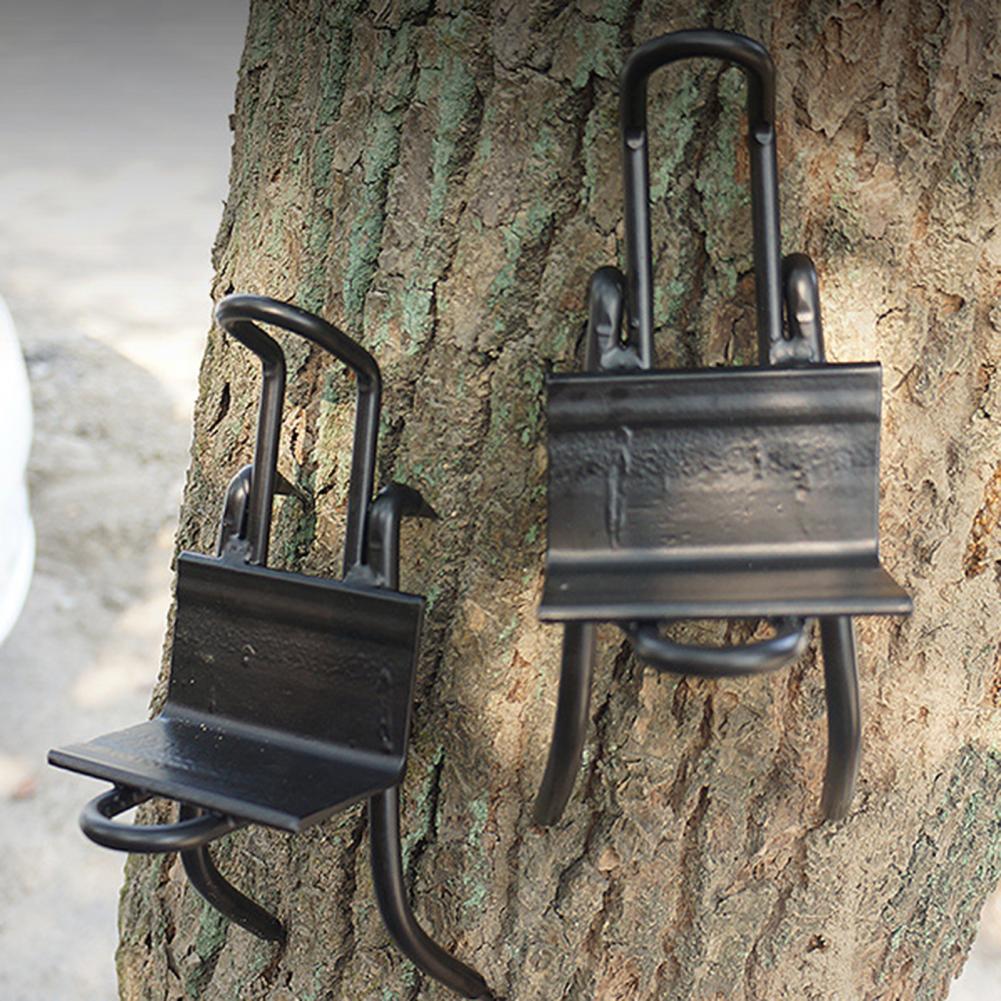 Steel for Climb Tree Tree Climbing Spikes Strong Bearing Capacity Adjustable Durable Tree Climbing Gear for Climb Tree