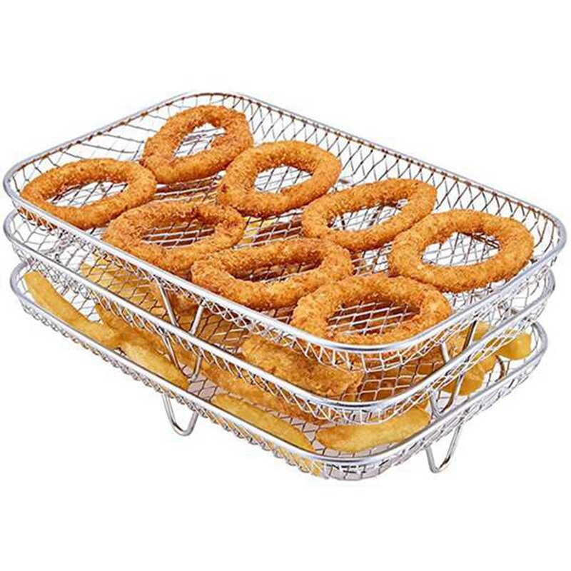 Air Friteuse Rack Voor Ninja Dual Xl Air Friteuse,... Grandado