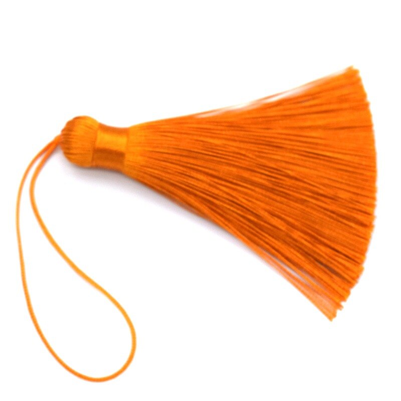 Små tofsar kinesiska tofs hängande tillbehör tillbehör: Orange