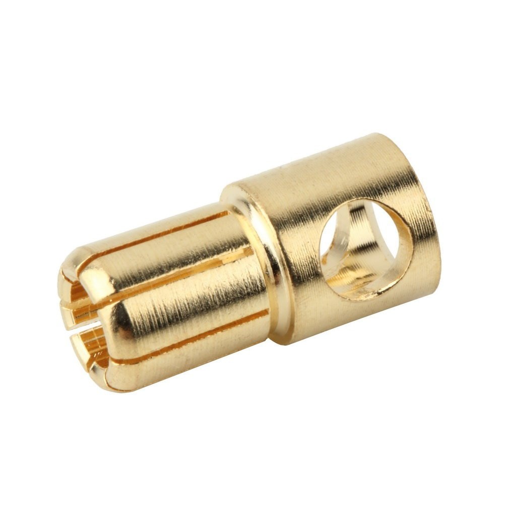 6.0 Mannelijke Goud Bullet Banana Plug Connectors Rc Batterij Elektronische Haak Prachtig Ontworpen Duurzaam Prachtige