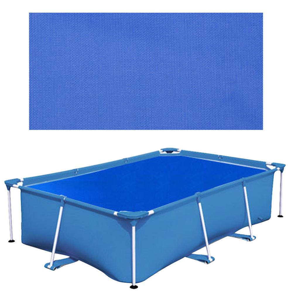 Basen kąpielowy membrana prostokątna nakrycie basenu składana tkanina Oksford osłona termiczna osłona przeciwpyłowa osłona izolacyjna
