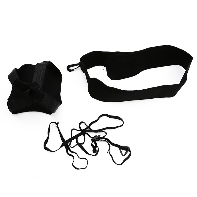 Voetbal Bal Speelgoed Kick Trainer Vaardigheden Solo Voetbal Training Aid Apparatuur Waistbelt Verstelbare Riem Praktijk Hulp Gereedschap
