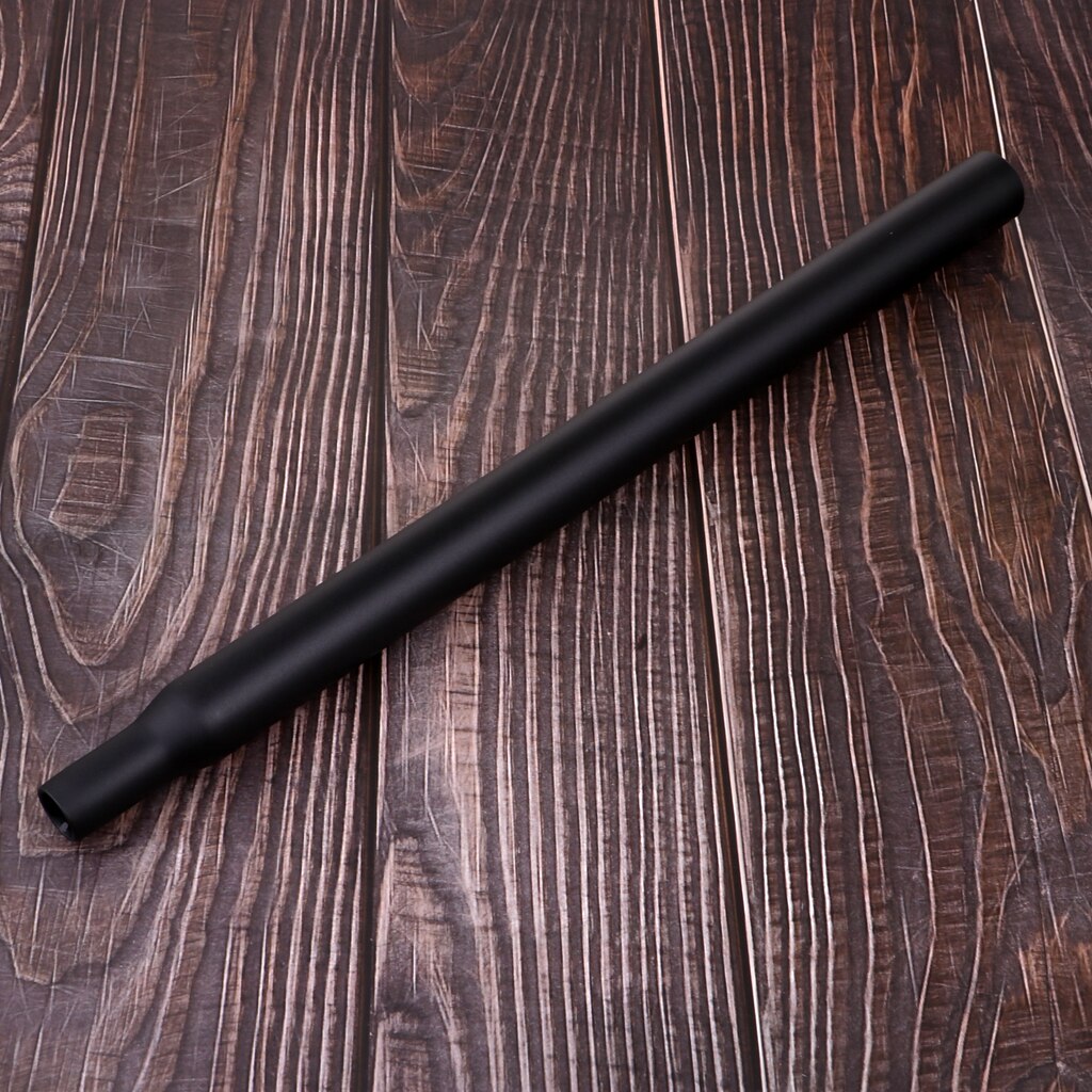 25.4mm Bike Seat Post 250mm Long Black Seatpost For Mountain Bike Fixed Gear