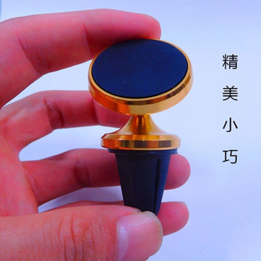 Auto air outlet auto legering magnetische mobiele telefoon beugel multifunctionele sterke magnetische instrument panel plakken-type navigatie beha