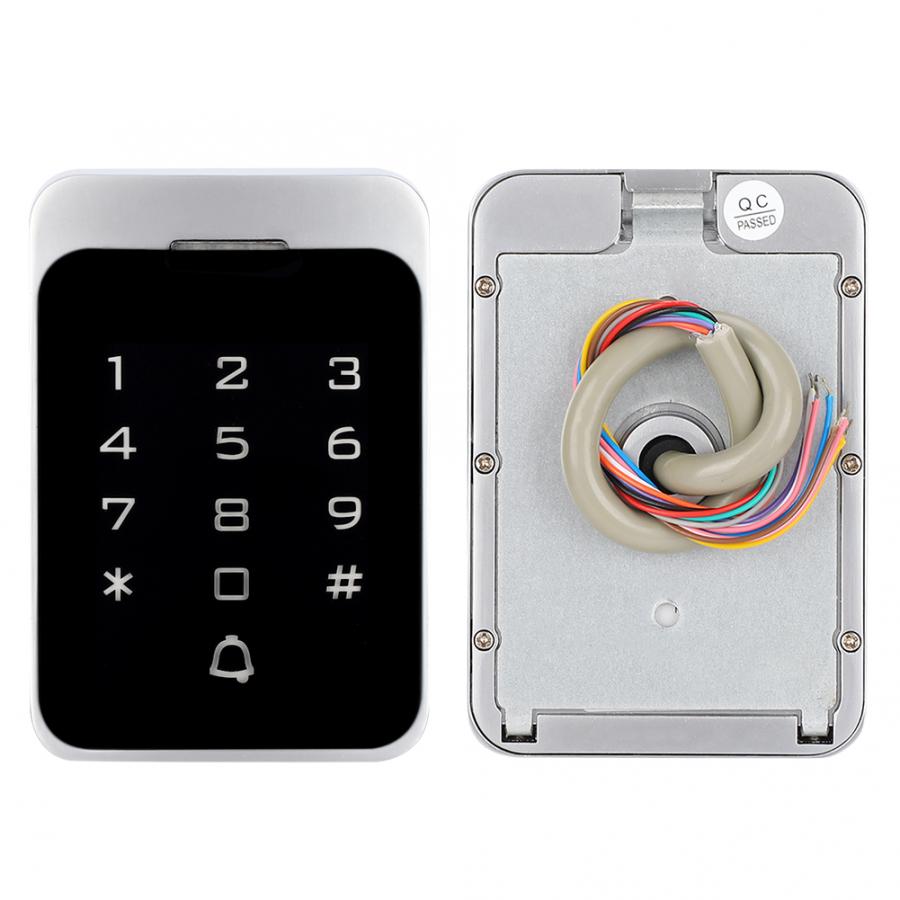 Metal IP65 Waterproof Access Controller Keypad Password 125KHZ RFID Card Reader Door Entry