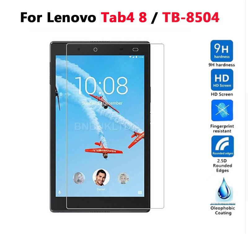 For Lenovo Tab 4 8 10 Plus TB 8504F X304F Protective Glass Tab3 7 710L 710F 710I Tempered Glass Film Tablet Screen Protector: tab4 8 TB-8504