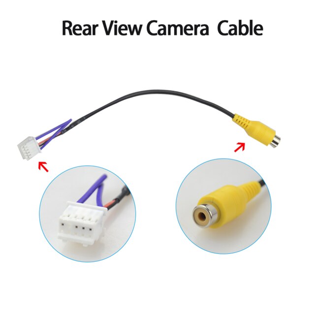 6/10/15/20M Video Cable For Car Rear View Camera Universal RCA For Connecting Reverse Camera With Car Multimedia Monitor: cam rca cable