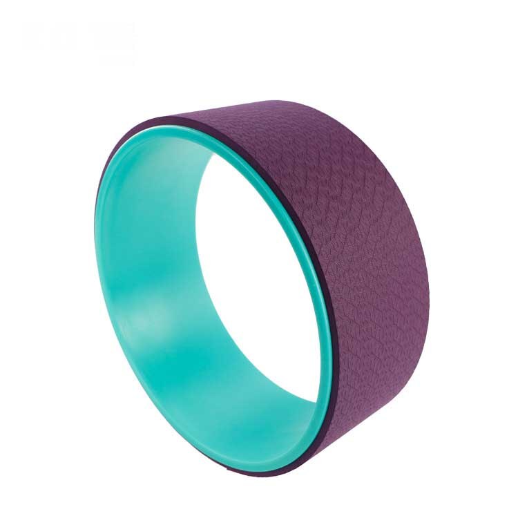 Yoga Pilates Cirkel Tpe Yoga Fitness Roller Wiel Terug Training Tool Afslanken Magic Taille Vorm Pilates Ring: Sky Blue