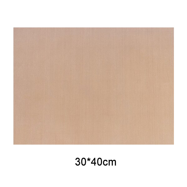 Heat Press Transfer Sheet Pad Non Stick Baking Oilcloth Craft Mat Reusable BBQ Grill Macarons Oven Rack Liner Cooking Paper: 30x40 cm Coffee