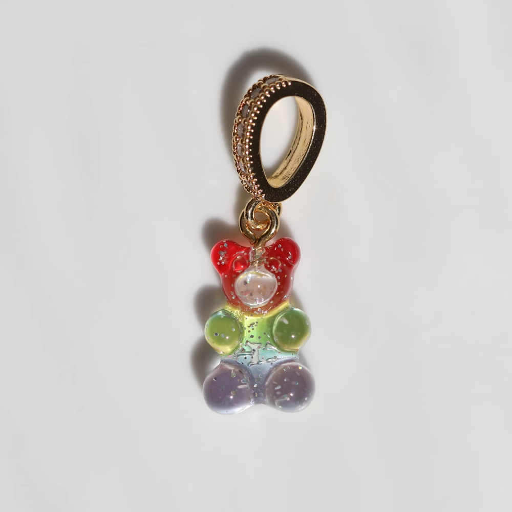 Kleurrijke hartvormige hanger met trendy engelse woorden, hars, liefdeshart, zirkonia bedeltje, sleutelbeenketting, halsketting voor vrouwen,  y2k sieraden: Rood